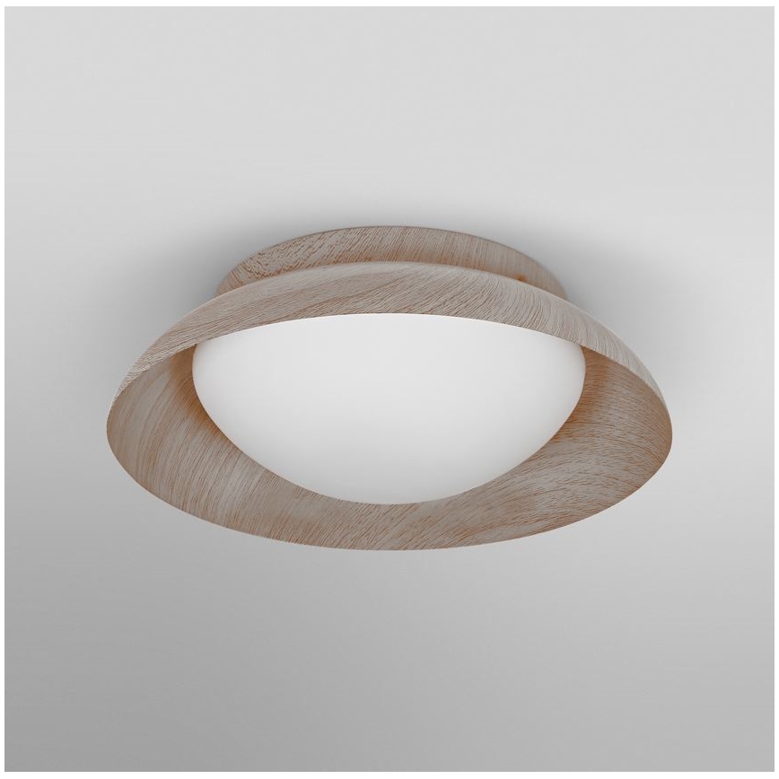 Osram - Griestu gaismeklis ORBIS MILAN 2xE27/10W/230V Ø 30,5 cm koka dekors