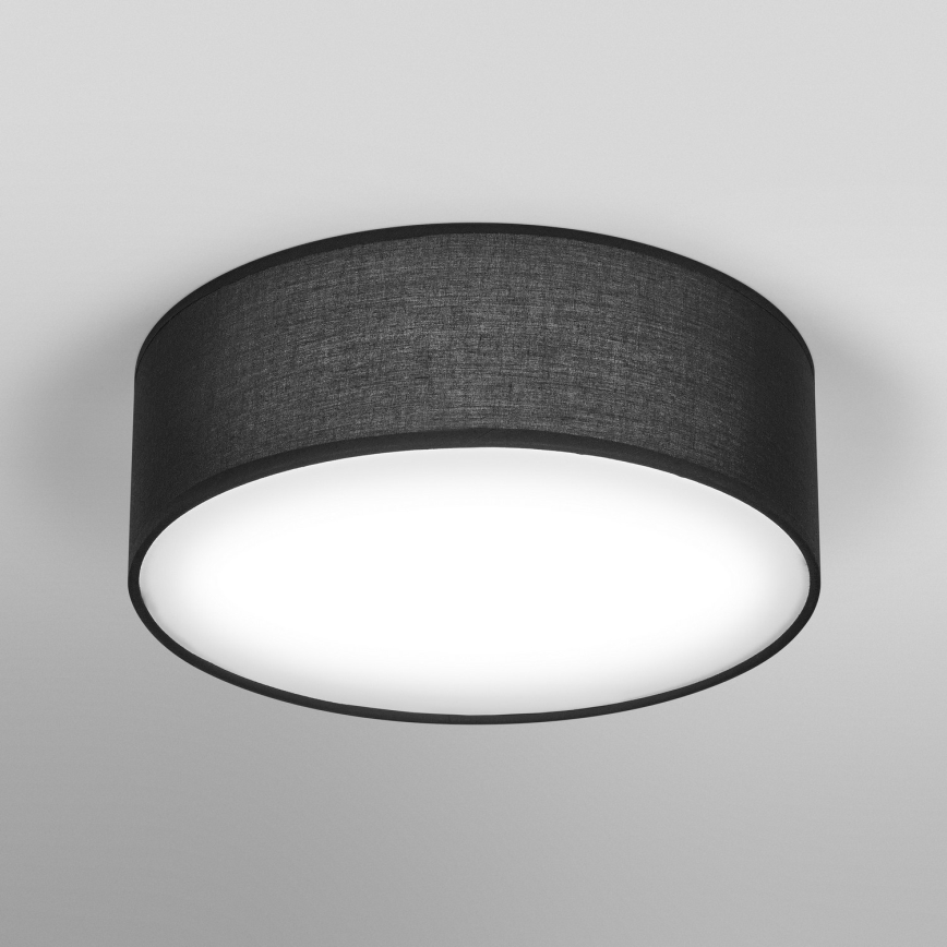 Osram - Griestu lampa ORBIS PARIS 1xE27/25W/230V Ø 30 cm melna