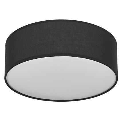 Osram - Griestu lampa ORBIS PARIS 1xE27/25W/230V Ø 30 cm melna