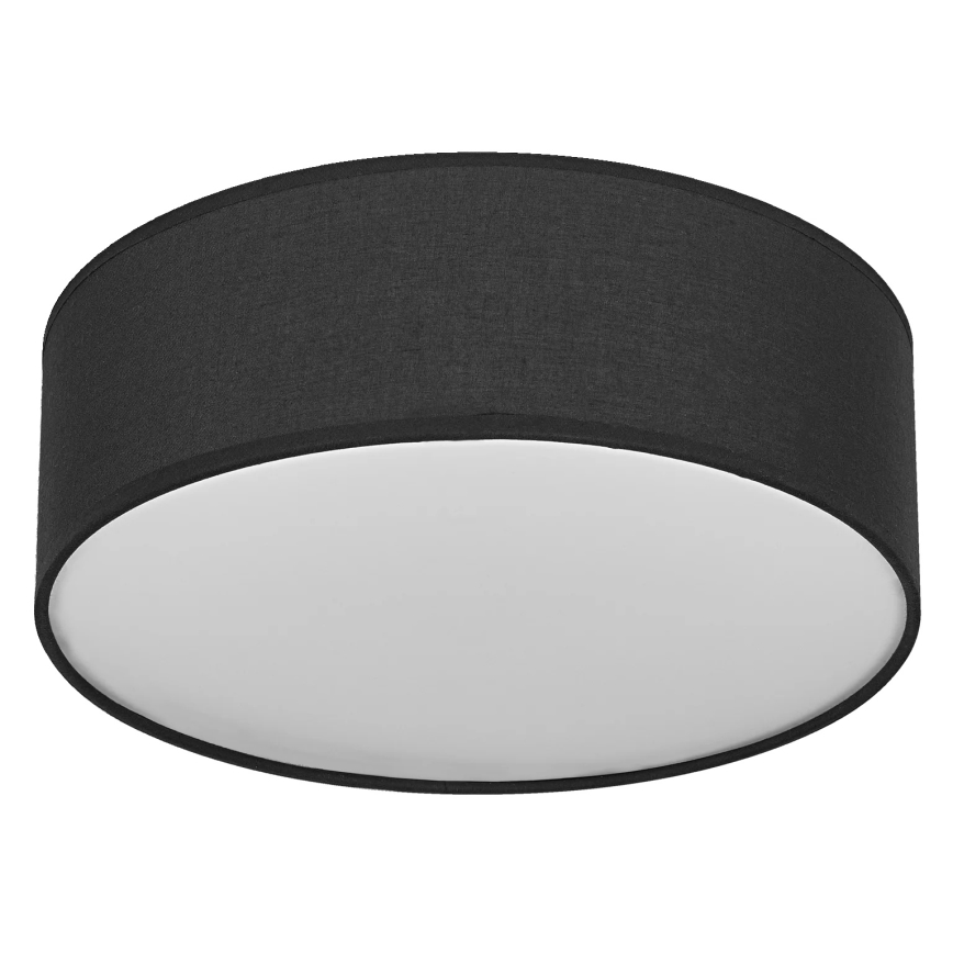 Osram - Griestu lampa ORBIS PARIS 1xE27/25W/230V Ø 30 cm melna