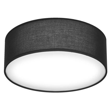 Osram - Griestu lampa ORBIS PARIS 1xE27/25W/230V Ø 30 cm melna