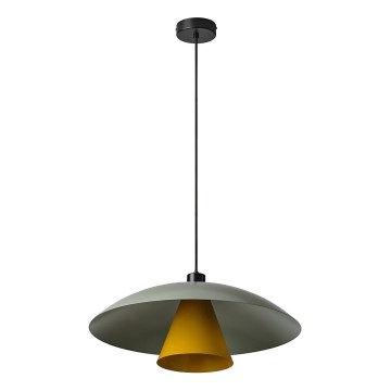 Osram - Karājošā lampa ar vadu DECOR FLYING MUSHROOM 1xE27/25W/230V Ø 50 cm zaļa