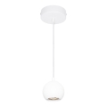 Osram - Karājošā lampa ar vadu SPOT SPHERAL 1xGU10/6W/230V balta