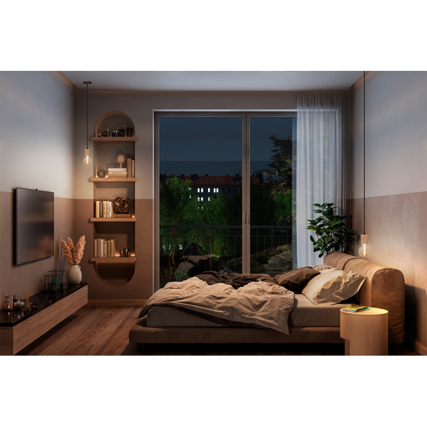 Osram - koka strāvas kabelis PENDULUM CYLINDER 1xE27/15W/230V