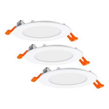 Osram - Komplekts 3 gab. LED iebūvējamie SPOT griestu gaismekļi LED/8W/230V 3000K Ø12 cm balti