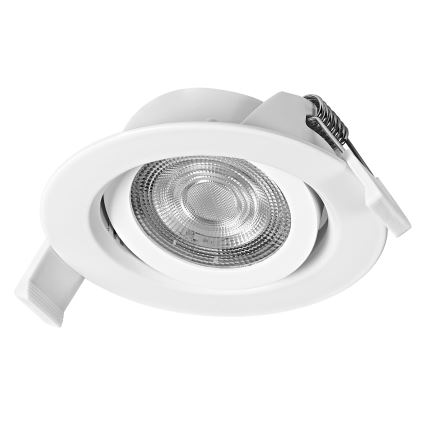 Osram - KOMPLEKTS 3x aptumšojami iebūvējamie SPOT LED/4,9W/230V 2700K Ø 8,7 cm balti