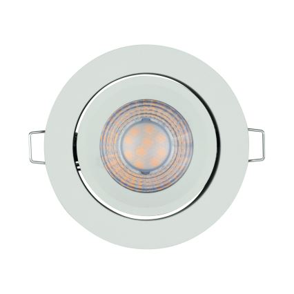 Osram - KOMPLEKTS 3x aptumšojami iebūvējamie SPOT LED/4,9W/230V 2700K Ø 8,7 cm balti