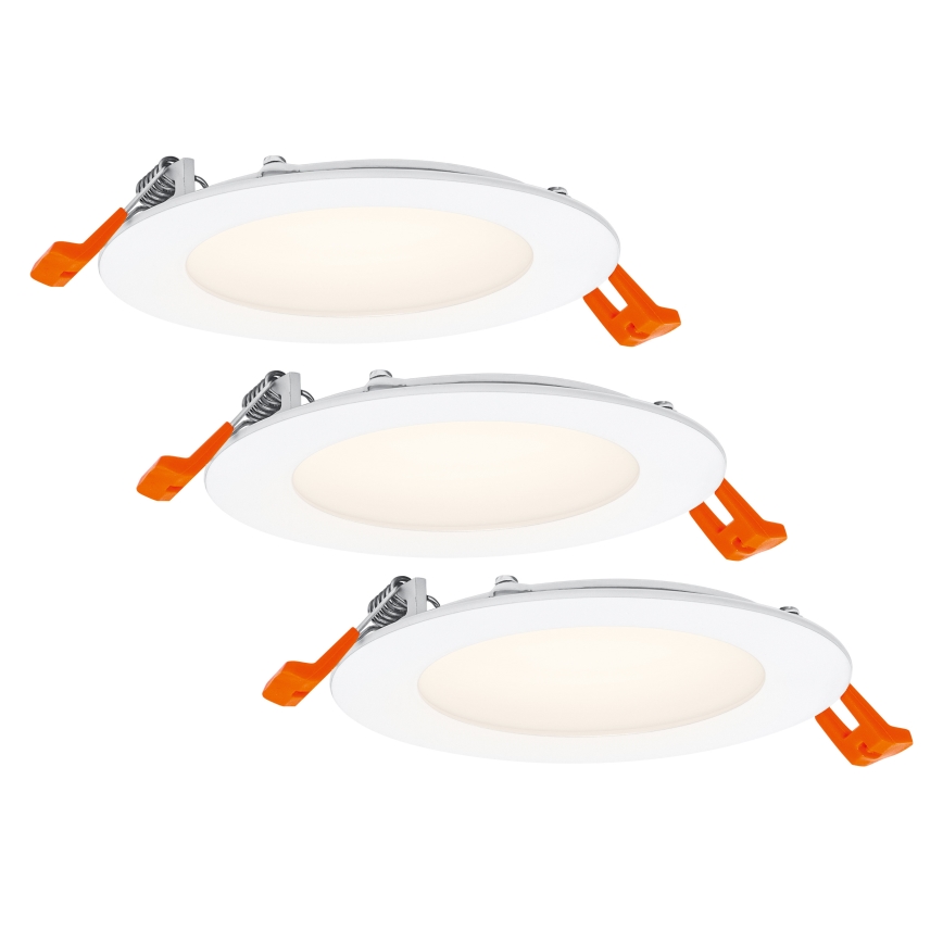Osram - Komplekts 3 gab. LED iebūvējamie SPOT griestu gaismekļi LED/8W/230V 3000K Ø12 cm balti