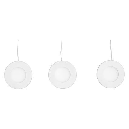 Osram - Komplekts 3x LED zem skapja gaismekļi UNDERCABINET LED/8,5W/230V 3000K balti
