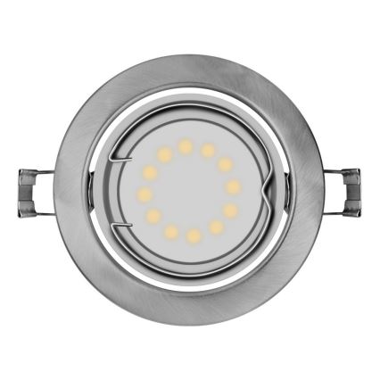 Osram - KOMPLEKTS 3x LED Iegremdēts gaismeklis 3xGU10/3W/230V