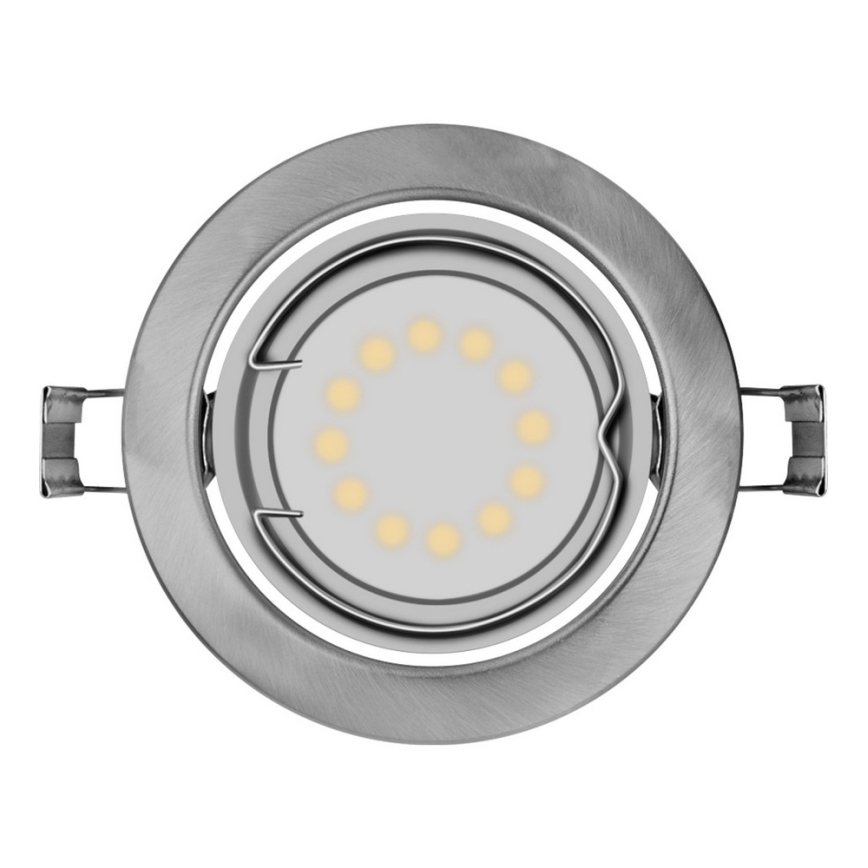 Osram - KOMPLEKTS 3x LED Iegremdēts gaismeklis 3xGU10/3W/230V