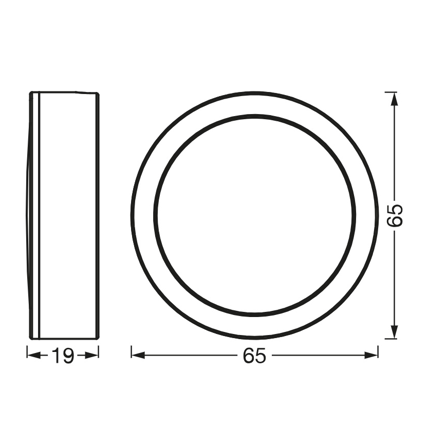 Osram - komplekts 3x zem skapja LED gaismekļi UNDERCABINET LED/3W/230V 3000K balti