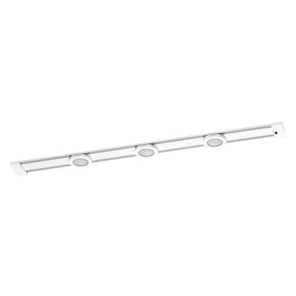 Osram - LED ar regulējamu spilgtumu zem skapja gaismeklis ar kustības sensoru LINEAR MAGNET LED/9,5W/230V 4000K 60 cm balts