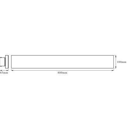 Osram - LED dimmējams griestu gaismeklis SMART+ PLANON LED/27W/230V 80x10 cm 3000-6500K Wi-Fi