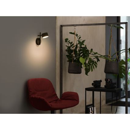 Osram - LED regulējams sienas skārienjūtīgs gaismeklis DECOR KYOTO LED/12W/230V CRI 90 melns