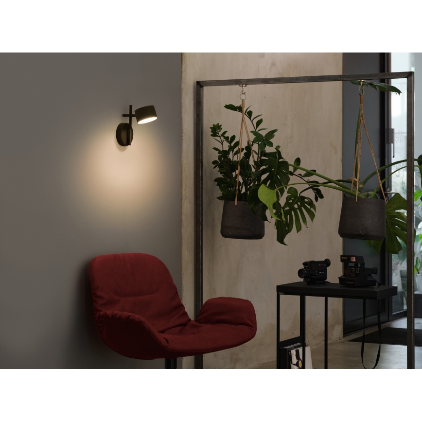 Osram - LED regulējams sienas skārienjūtīgs gaismeklis DECOR KYOTO LED/12W/230V CRI 90 melns