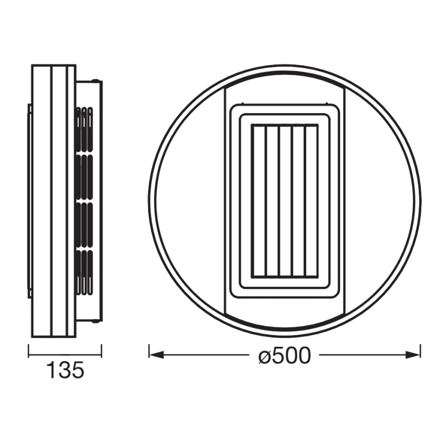 Osram - LED griestu lampa ar ventilatoru, ar regulējamu spilgtumu CEILING FAN LED/55W/230V 3000-6500K balta + tālvadības pults