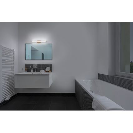 Osram - ORBIS MIRROR vannas istabas spoguļa LED apgaismojums, regulējams ar pieskārienu, LED/6,8W/230V 40 cm 3000/4000K IP44 bēšs