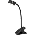 Osram - LED dimējama galda lampa ar skavu OFFICE LINE LED/4,8W/230V 3000/4000/6500K melna