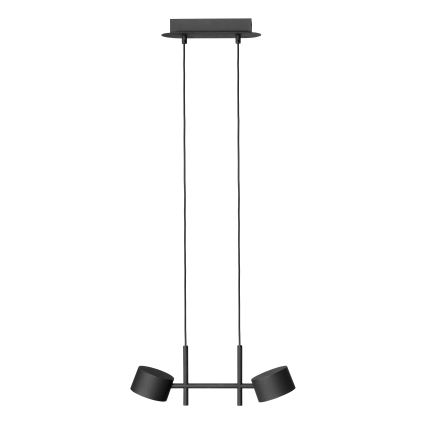 Osram - dimējama LED lustra uz troses DECOR KYOTO 2xLED/10W/230V CRI 90 melna