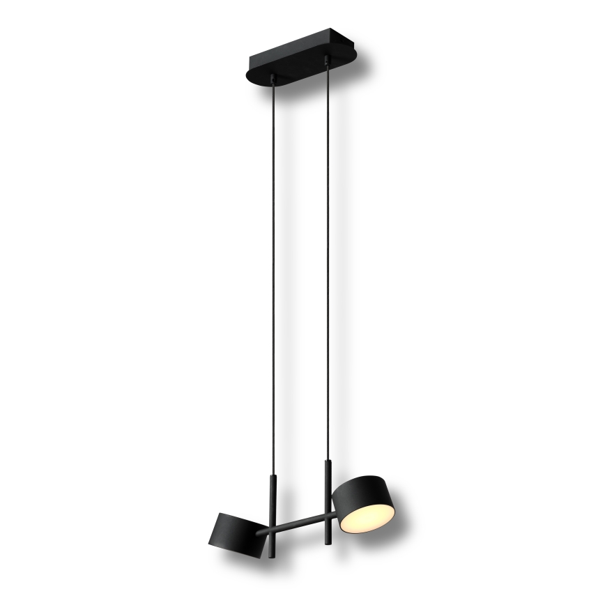 Osram - dimējama LED lustra uz troses DECOR KYOTO 2xLED/10W/230V CRI 90 melna