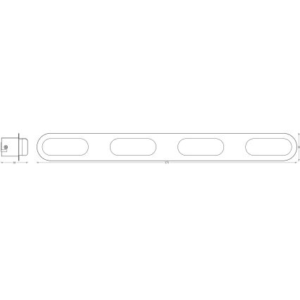 Osram - regulējams LED vannas istabas sienas gaismeklis SMART+ DUPLO LED/24W/230V 3000-6500K IP44 Wi-Fi