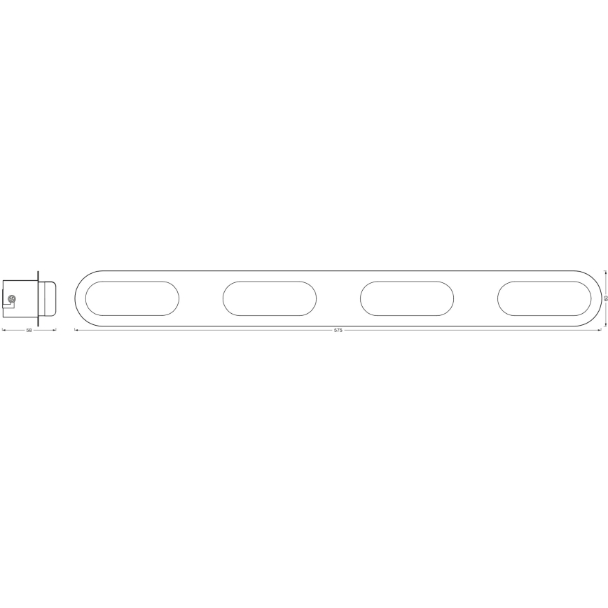 Osram - regulējams LED vannas istabas sienas gaismeklis SMART+ DUPLO LED/24W/230V 3000-6500K IP44 Wi-Fi