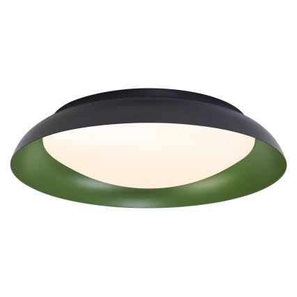 Osram - LED griestu lampa ar regulējamu spilgtumu ORBIS PLATE LED/45W/230V Ø 48 cm zaļa/melna