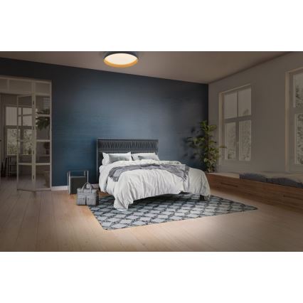 Osram - LED dimējams griestu gaismeklis ORBIS LIVIA LED/16W/230V Ø 30 cm antracīts/brūns