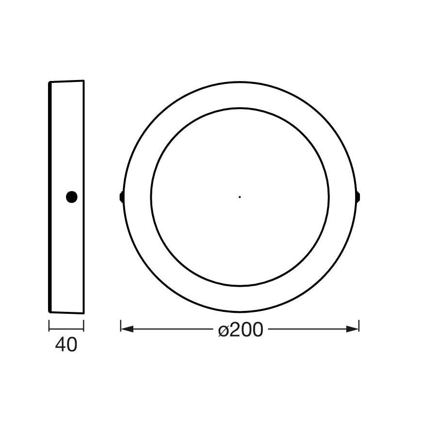 Osram - LED regulējams griestu lukturis SMART+ DOWNLIGHT LED/12W/230V Ø 20 cm 3000-6500K Wi-Fi