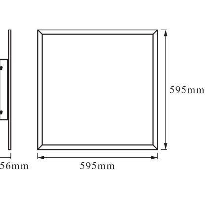 Osram - dimmējams LED griestu gaismeklis SMART+ PLANON LED/36W/230V 60x60 cm 3000-6500K Wi-Fi