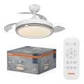 Osram - LED dimmējama griestu lampa ar ventilatoru LEVECHE LED/36W/230V 3000/4000/6500K + tālvadības pults