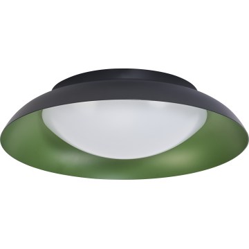 Osram - LED dimmējama griestu lampa ORBIS PLATE LED/19W/230V Ø 31 cm zaļa/melna