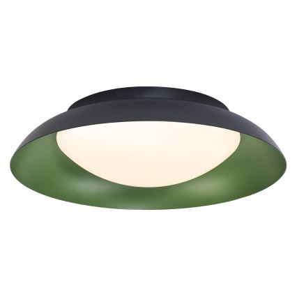 Osram - LED dimmējama griestu lampa ORBIS PLATE LED/19W/230V Ø 31 cm zaļa/melna