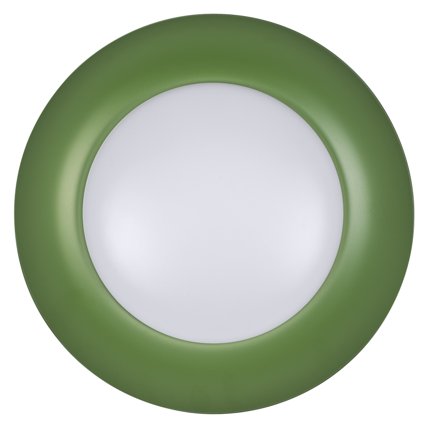 Osram - LED dimmējama griestu lampa ORBIS PLATE LED/19W/230V Ø 31 cm zaļa/melna