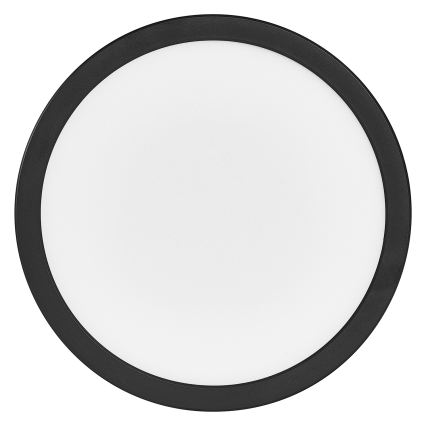 Osram - LED griestu gaismeklis ORBIS ULTRA SLIM LED, ar regulējamu spilgtumu, 15W/230V, 3000K, Ø 23,5 cm, melns