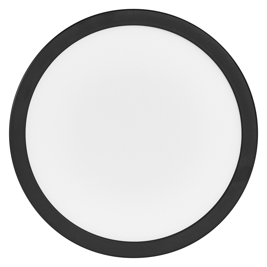 Osram - LED griestu gaismeklis ORBIS ULTRA SLIM LED, ar regulējamu spilgtumu, 15W/230V, 3000K, Ø 23,5 cm, melns