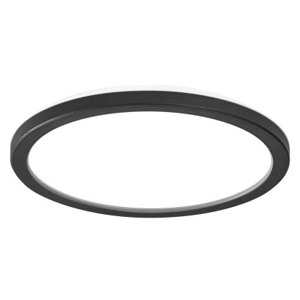 Osram - LED griestu gaismeklis ORBIS ULTRA SLIM LED, ar regulējamu spilgtumu, 15W/230V, 3000K, Ø 23,5 cm, melns