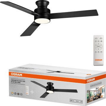 Osram - LED dimmējams griestu ventilators BLADE LED/18W/230V 3000/4000/6000K + tālvadība