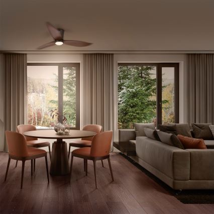 Osram - LED dimmējams griestu ventilators FOHN LED/18W/230V 3000/4000/6500K + tālvadības pults