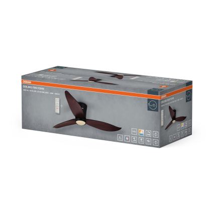 Osram - LED dimmējams griestu ventilators FOHN LED/18W/230V 3000/4000/6500K + tālvadības pults