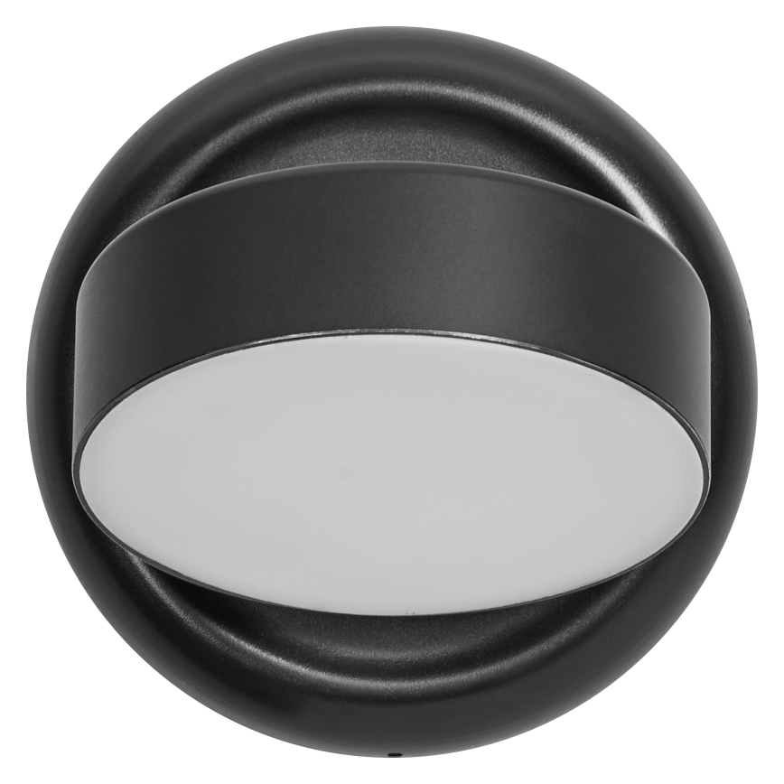 Osram - NIGHTLUX LED sienas gaismeklis ar regulējamu spilgtumu, uzlādējams, ar skārienvadību, LED/1,8W/5V, melns