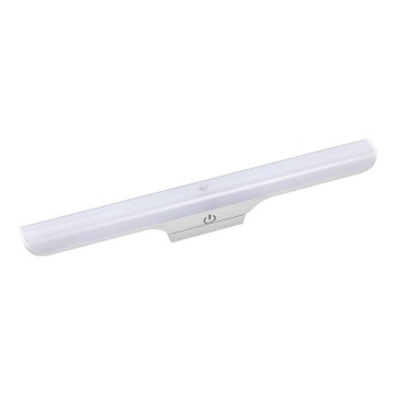 Osram - LED gaismeklis zem skapja ar regulējamu spilgtumu un kustības un krēslas sensoru LINEAR LED/5W/3,7V 2200 mAh 3000K 35 cm balts