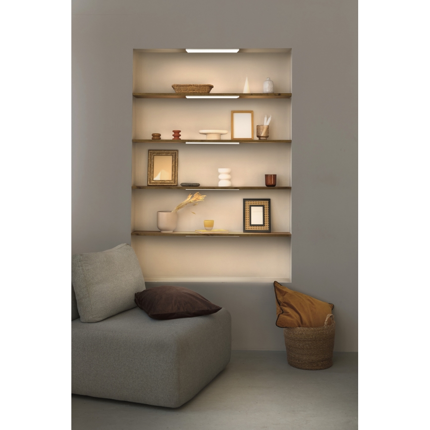 Osram - aptumšojams LED gaismeklis zem skapja ar kustības sensoru UNDERCABINET LED/7,5W/230V 3000/4000/6500K 20x30 cm balts