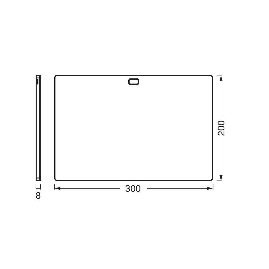Osram - aptumšojams LED gaismeklis zem skapja ar kustības sensoru UNDERCABINET LED/7,5W/230V 3000/4000/6500K 20x30 cm balts