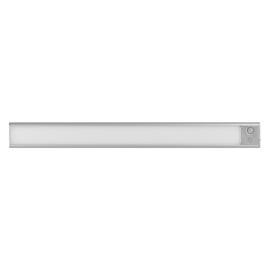 Osram - LED zem skapja gaismeklis ar kustības un krēslas sensoru LINEAR LED/3,2W/3,7V 500 mAh 3000/4000/6500K 40 cm pelēks