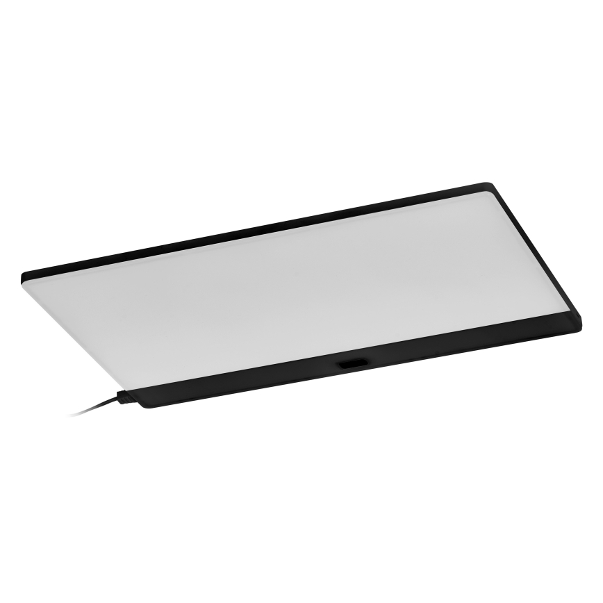 Osram - Regulējams LED gaismeklis zem skapja ar kustības sensoru UNDERCABINET LED/7,5W/230V 3000/4000/6500K 20x30 cm melns