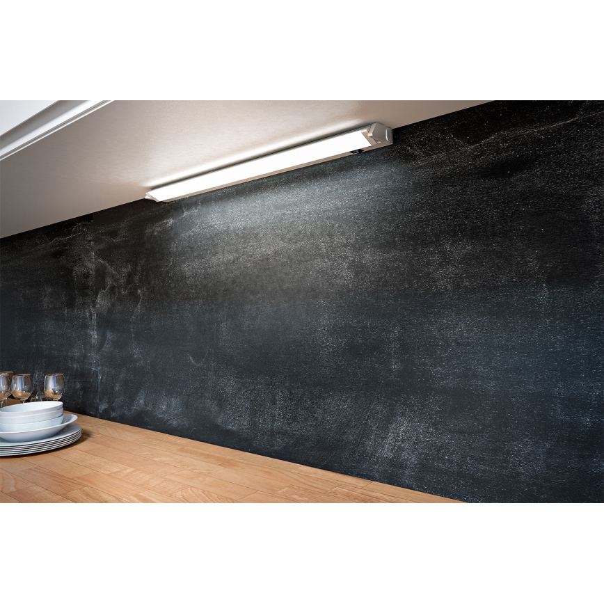 Osram - LED gaismeklis zem skapja LINEAR LED/6W/230V 3000K 35,7 cm sudraba