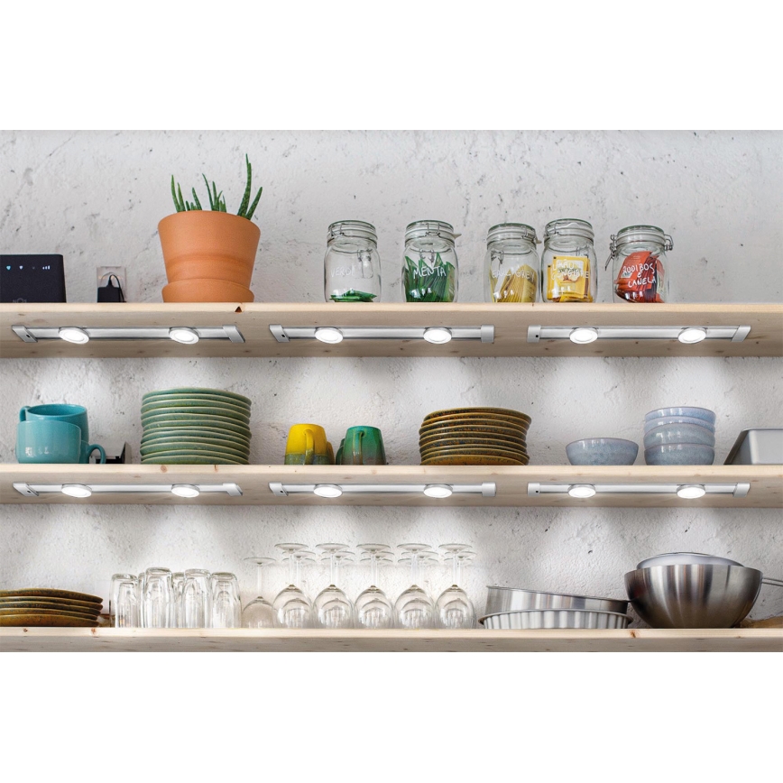 Osram - LED dimējams zem skapja gaismeklis ar kustības sensoru LINEAR MAGNET LED/7W/230V 4000K 40 cm balts