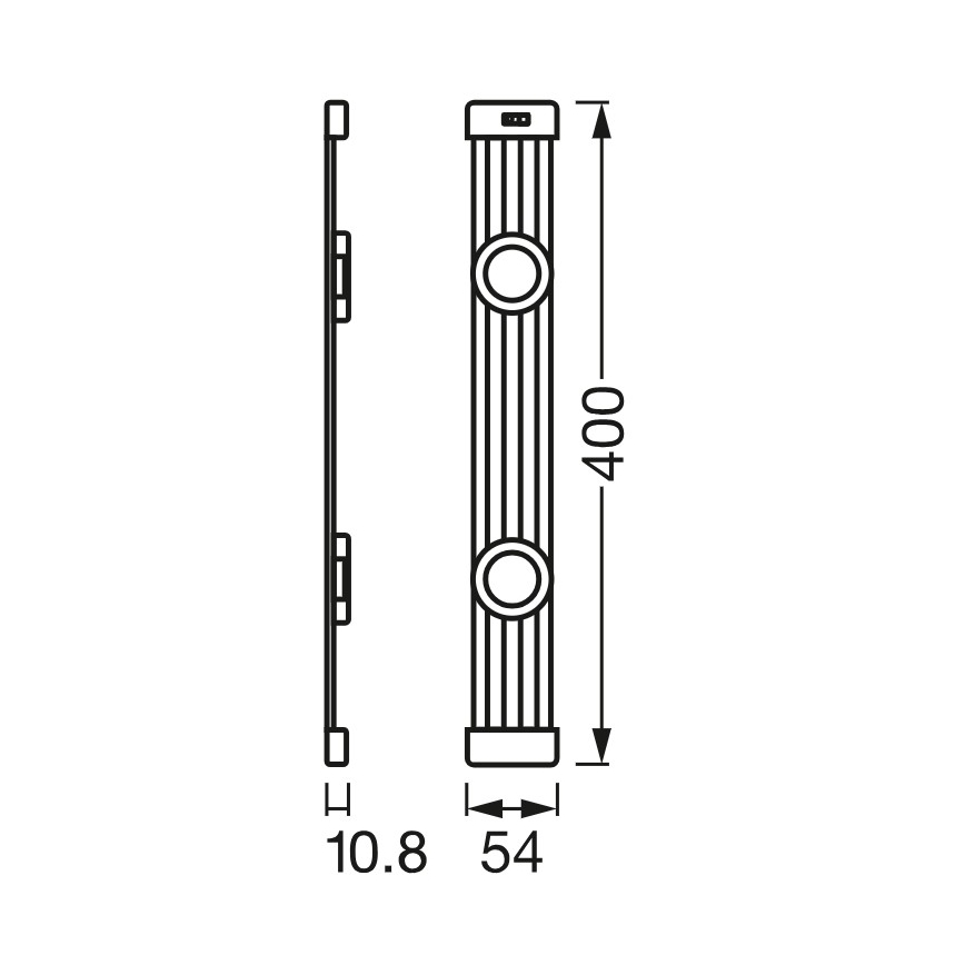 Osram - LED dimējams zem skapja gaismeklis ar kustības sensoru LINEAR MAGNET LED/7W/230V 4000K 40 cm balts